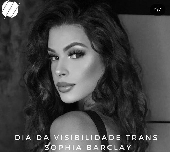 Sophia Barclay se torna embaixadora #Trans do Triller Brasil
