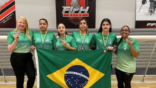 Brasil vence EUA e fatura bronze na Copa Malmö de goalball feminino